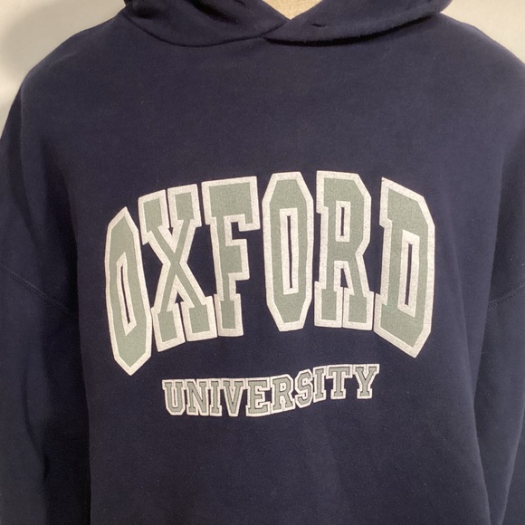 Oxford University Mens Hoodie size XXL - Picture 2 of 9